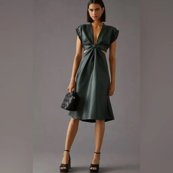 Eva Franco | Dresses | Nwt Eva Franco Cutout Dress In Green 2p | Poshmark